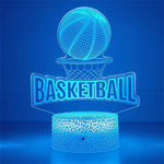 Lampe de Chevet 3D Basketball Tactile LED