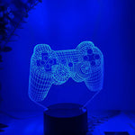 Lampe de chevet 3D Tactile Gamer