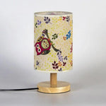 Lampe De Chevet Abat-Jour Tissu Dessins Luminaire Chambre