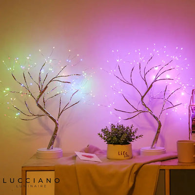 Modern Luminous Tree Bedside Lamp