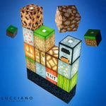 Lampe de Chevet Bloc Lumineux Minecraft