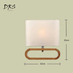 Lampe De Chevet Bois Abat-Jour Wedding Luminaire Chambre