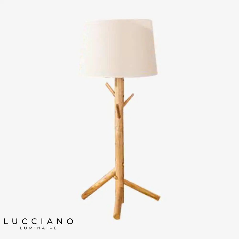 Lampe De Chevet Bois Et Tissu Luminaire Chambre