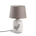 Lampe De Chevet Cerf En Tissu Luminaire Chambre