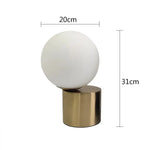 Lampe de chevet Design en Forme de Boule