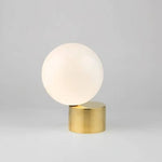 Lampe De Chevet Dorée Boule Verre Nordic Luminaire Chambre