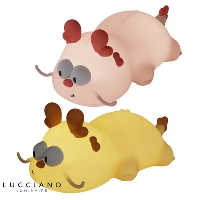 Lampada da comodino Drago Cinese Touch in Silicone per Bambini