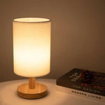 Lampe de Chevet en Bois au Design Original et Naturel