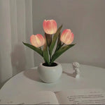 Lampe de Chevet Fleur LED Tulipe