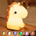 ﻿Lampe de chevet Licorne Silicone pour Enfants