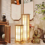 Lampe de Chevet Moderne Japonaise Tatami