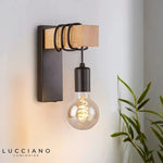 Lampe de chevet Murale Industrielle Forme