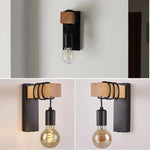 Lampe de chevet Murale Industrielle Forme