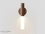 Lampe de chevet Murale Moderne Bois Bâton