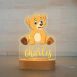 Lampe de Chevet Personnalisée Animaux pour Enfants