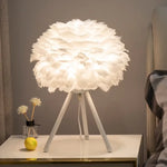 Lampe de chevet Plumes Douce