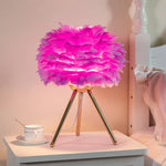 Lampe de chevet Plumes Douce