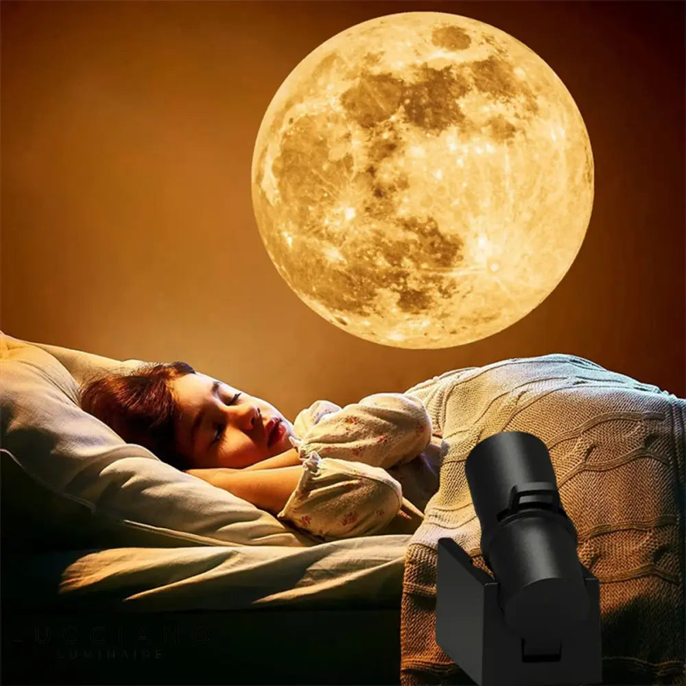 Lampe de chevet Projecteur Lune