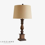 Lampe De Chevet Résine Et Tissu Luminaire Chambre