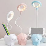 Lampe de Table créative à Led en forme d’éléphant