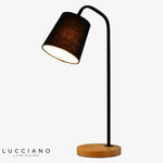 Lampe De Table Led En Bois Luminaire Chambre