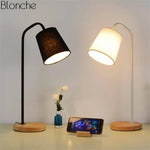 Lampe De Table Led En Bois Luminaire Chambre