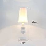 Lampe Design Chromée Moderne Blanc Luminaire Chambre