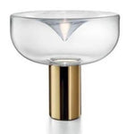 Lampe Design Dorée Avec Bulle De Verre Luminaire Chambre