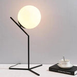 Lampe Design Dorée Avec Globe En Verre C - Noir Luminaire Chambre