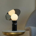 Lampe Design Led Marbre Verre Luminaire Chambre