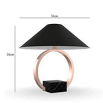 Lampe Design Led Métal Et Verre Noir Luminaire Chambre