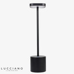 Lampe Design Led Rechargeable Tory Noir Luminaire Chambre