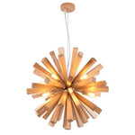 Lampe En Bois Led Style Wongshi Luminaire Chambre