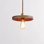 Lampe Industrielle Led En Bois Et Edison Luminaire Cuivre