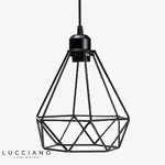 Lampe Industrielle Triangulaire En Métal Luminaire Chambre