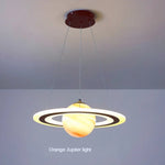 Lampe Jupiter Enfant Suspensions A - Orange Luminaire Chambre