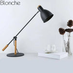 Lampe Led Ajustable Métal Bois Luminaire Chambre