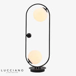 Lampe Led Anneau Boule Métal Luminaire Chambre