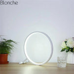 Lampe Led Circulaire Noire Design Luminaire Chambre