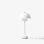 Lampe Led Colorée Avec Abat-Jour Métal Blanc Luminaire Chambre