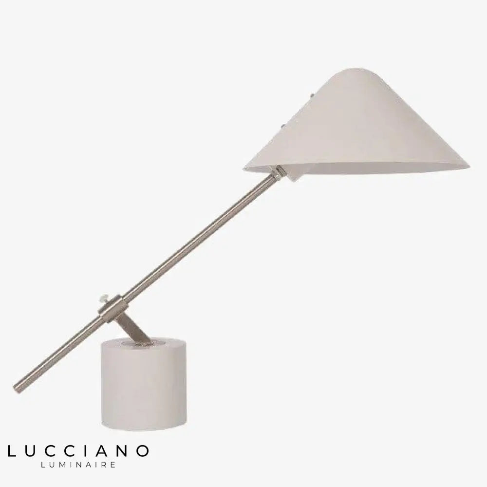 Lampe Led De Bureau Design Triangle Blanc Luminaire Chambre