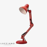 Lampe Led De Bureau Réglable Rouge Luminaire Chambre