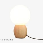 Lampe Led De Chevet En Bois Luminaire Chambre