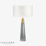 Lampe Led Design Abat-Jour Blanc Luminaire Chambre