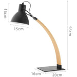 Lampe Led Design Bois Métal Luminaire Chambre