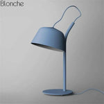 Lampe Led Design Bureau Study Bleu Luminaire Chambre