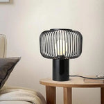 Lampe Led Design Cage Noire Luminaire Chambre