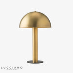 Lampe Led Design Champignon Room Doré Luminaire Chambre