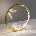 Lampe Led Design Doré Papillon Luminaire Chambre