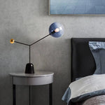 Lampe Led Design En Verre Doré Luminaire Chambre